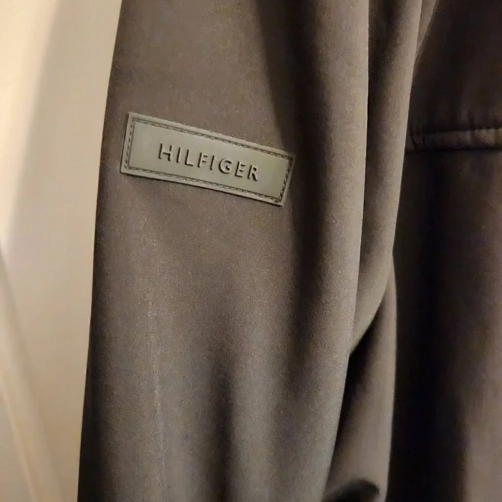 Tommy Hilfiger Jacket‎ XXL Mens Softshell Sherpa Lined Olive Green